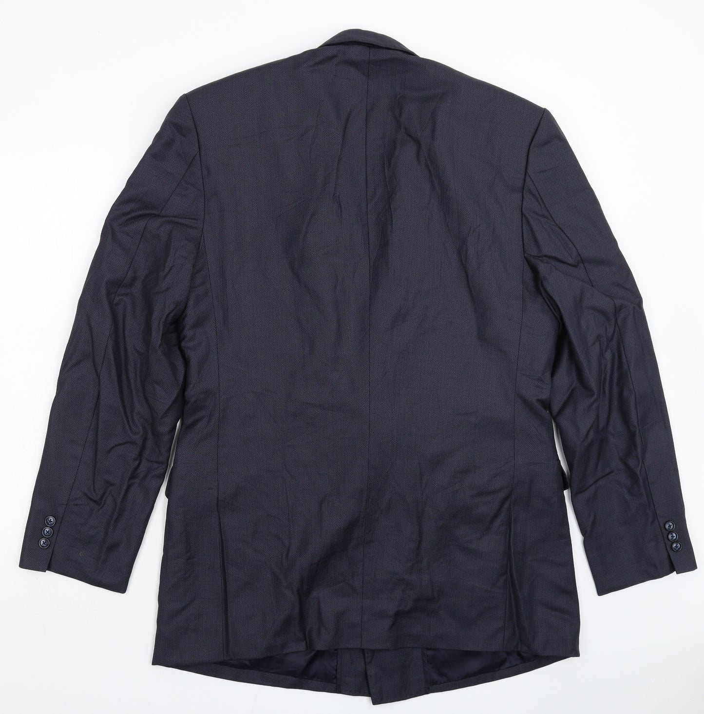Ash Samtani Mens Blue   Jacket Suit Jacket Size 42