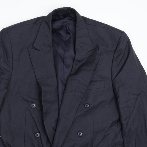 Ash Samtani Mens Blue   Jacket Suit Jacket Size 42