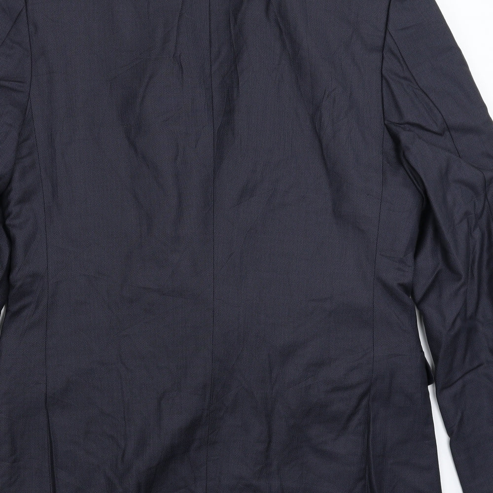 Ash Samtani Mens Blue   Jacket Suit Jacket Size 42