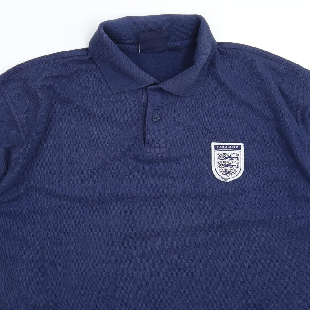 Admiral Mens Blue    Polo Size L  - England