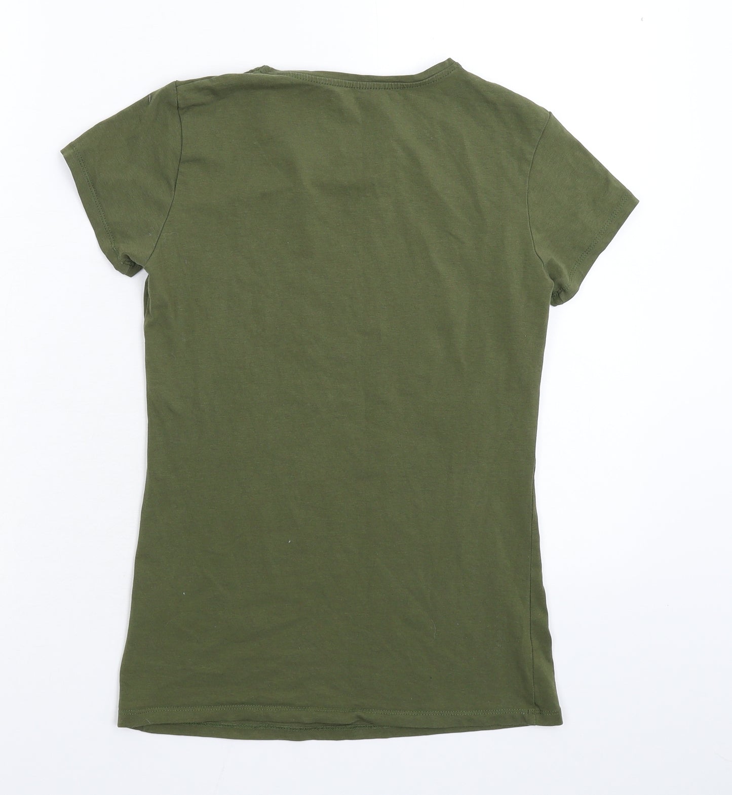 Primark Womens Green   Basic T-Shirt Size 8