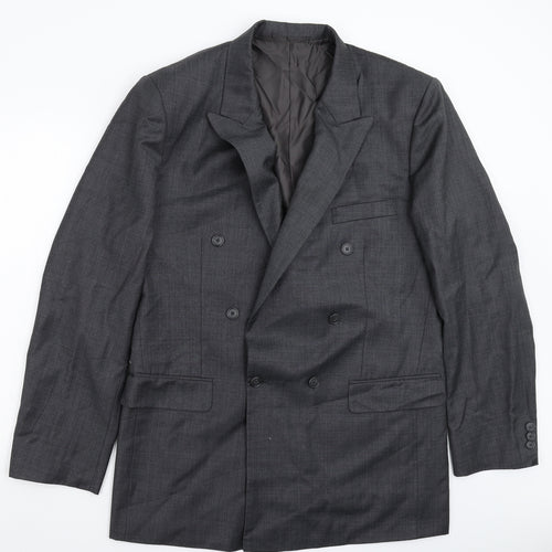 Ash Samtani Mens Grey   Jacket Suit Jacket Size 42
