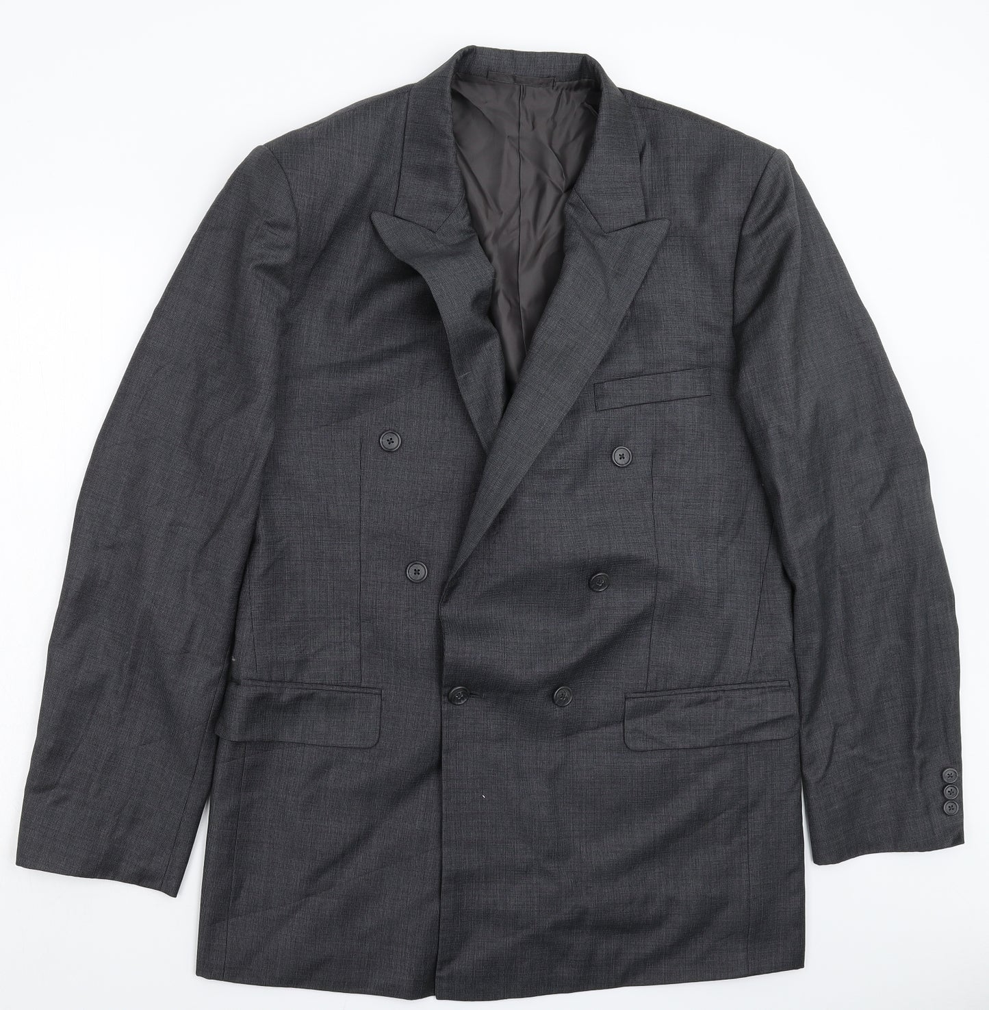 Ash Samtani Mens Grey   Jacket Suit Jacket Size 42
