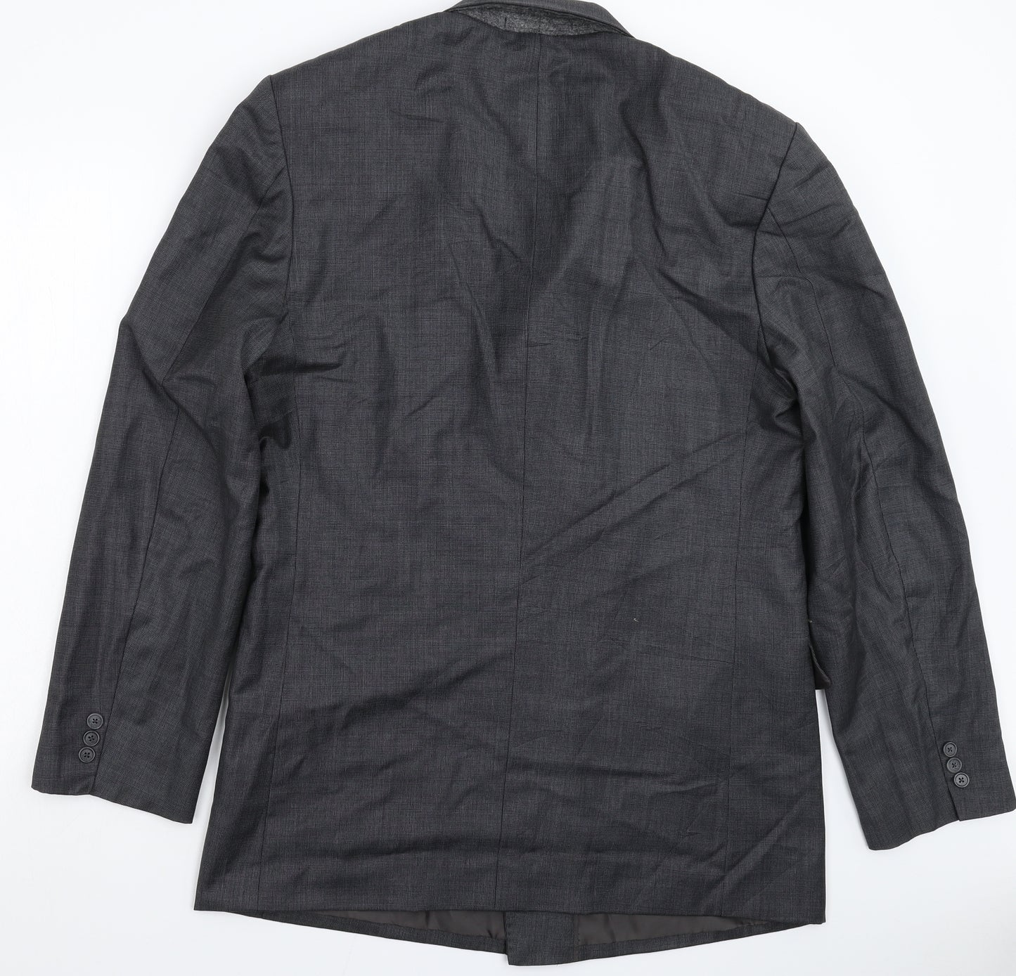 Ash Samtani Mens Grey   Jacket Suit Jacket Size 42
