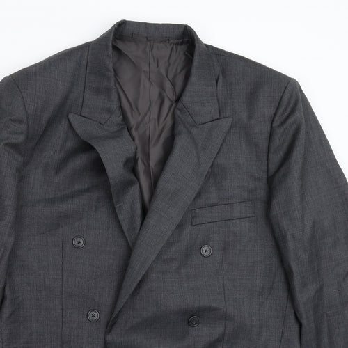 Ash Samtani Mens Grey   Jacket Suit Jacket Size 42