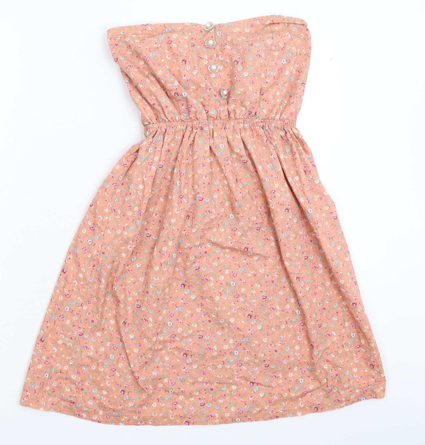 Angel Eye Womens Beige Floral  Mini  Size M