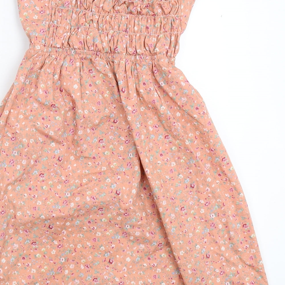 Angel Eye Womens Beige Floral  Mini  Size M
