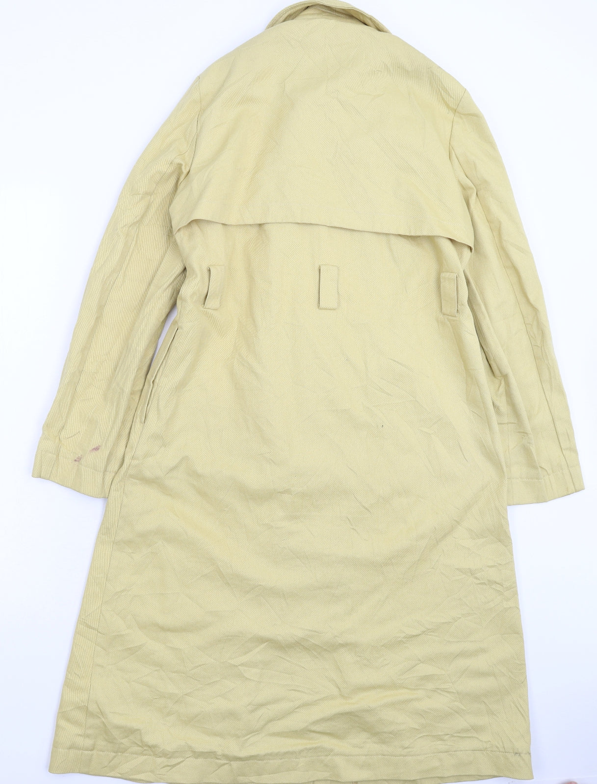 Marks and Spencer Womens Beige   Overcoat Coat Size 8