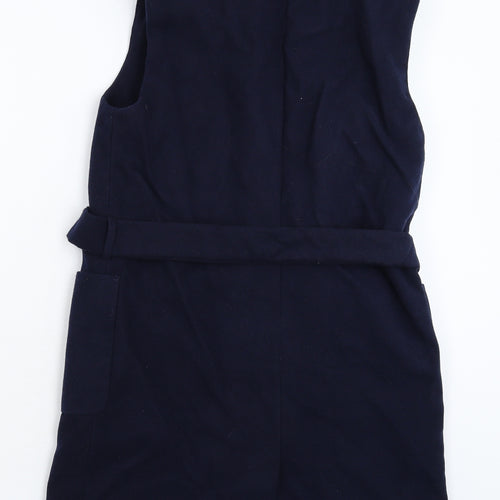 Topshop Womens Blue   Pea Coat Coat Size 10