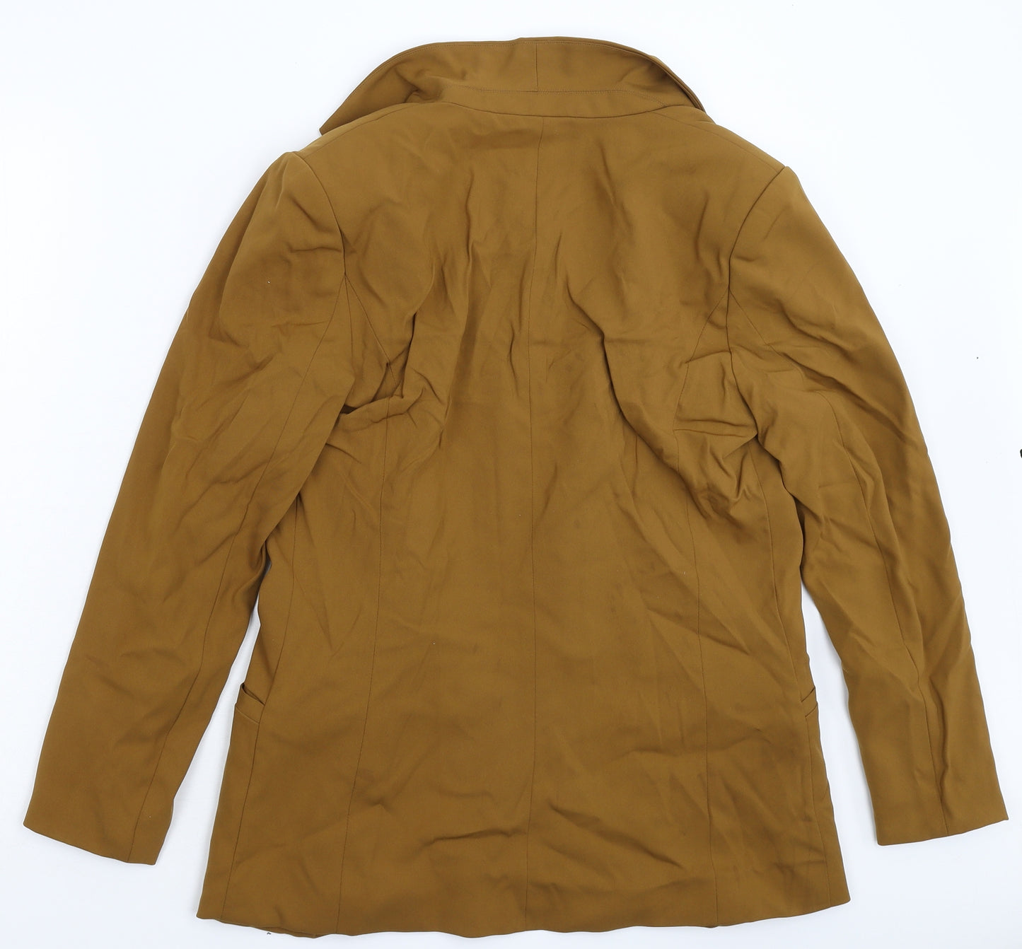 H&M Womens Brown   Jacket Blazer Size 16