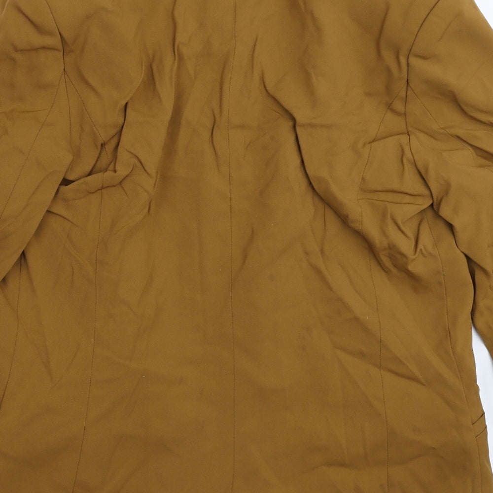H&M Womens Brown   Jacket Blazer Size 16