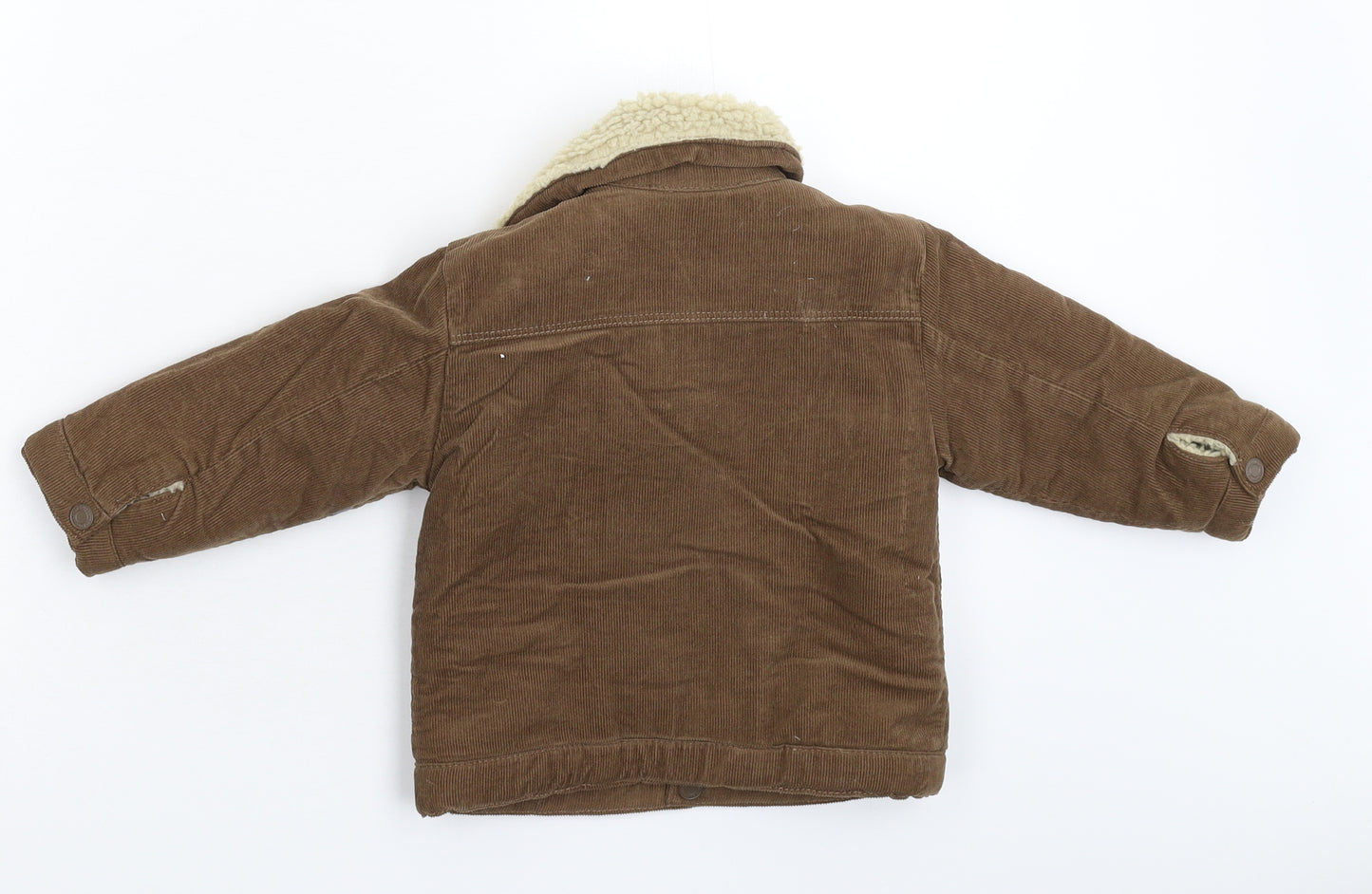 Zara Baby Grey  Corduroy Jacket  Size 12-18 Months