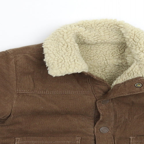 Zara Baby Grey  Corduroy Jacket  Size 12-18 Months