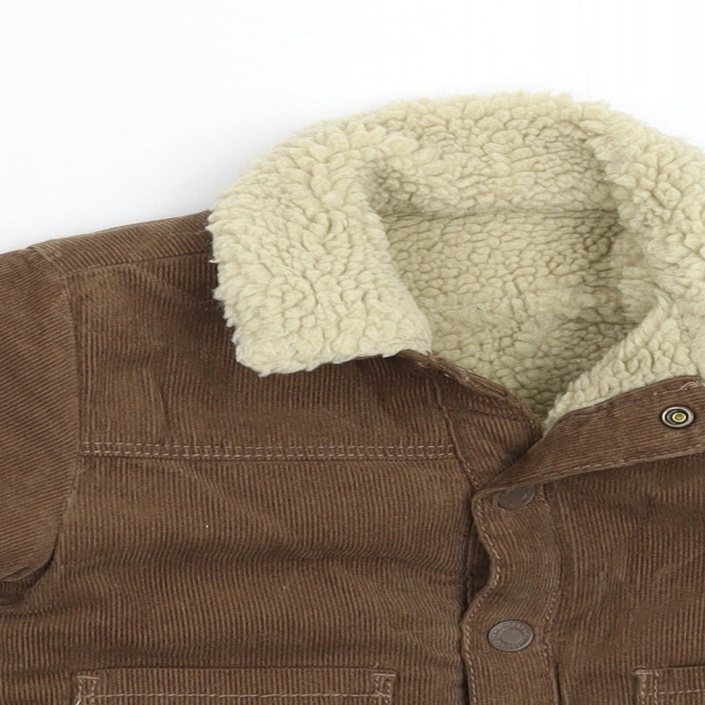 Zara Baby Grey  Corduroy Jacket  Size 12-18 Months