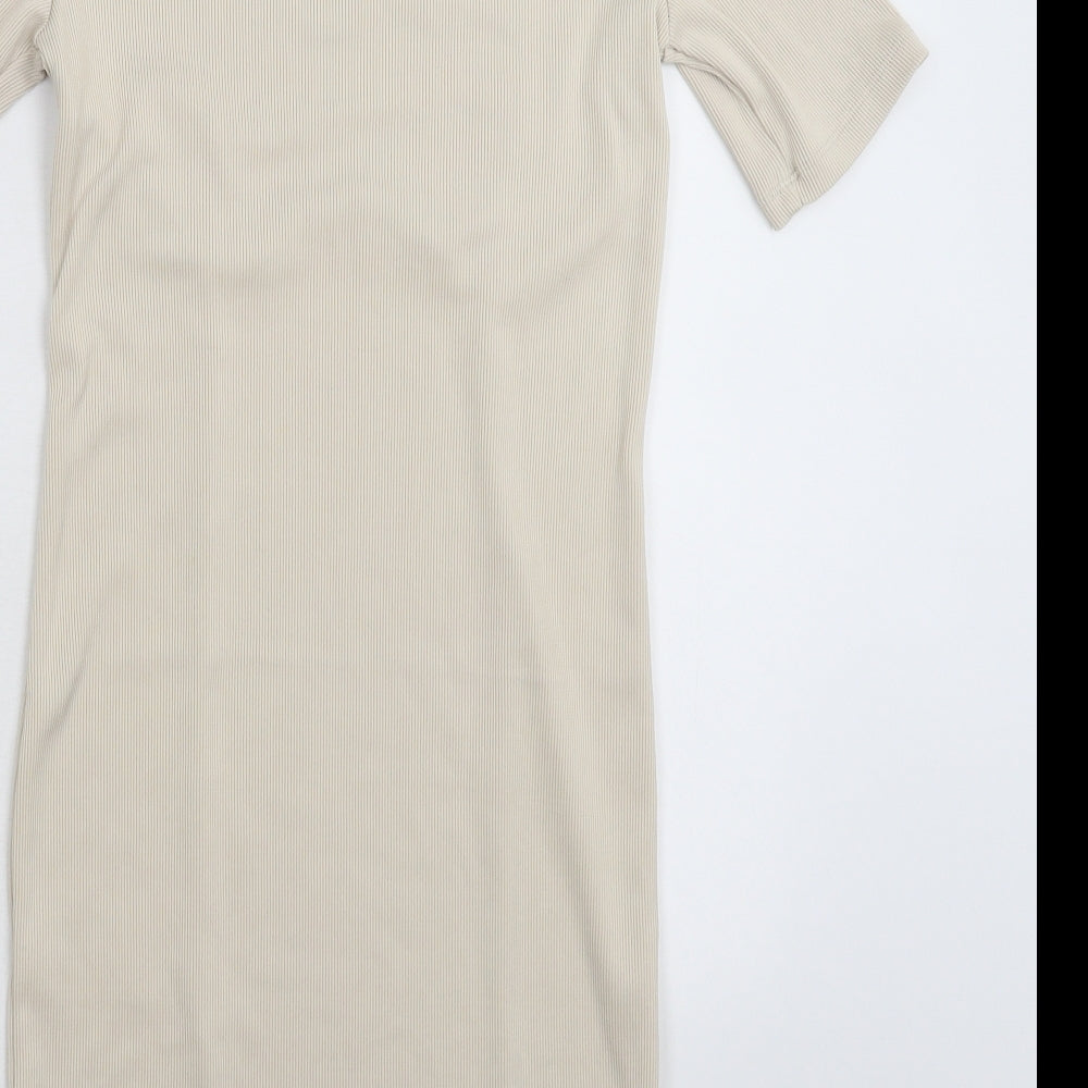 H&M Womens Grey   Bodycon  Size S