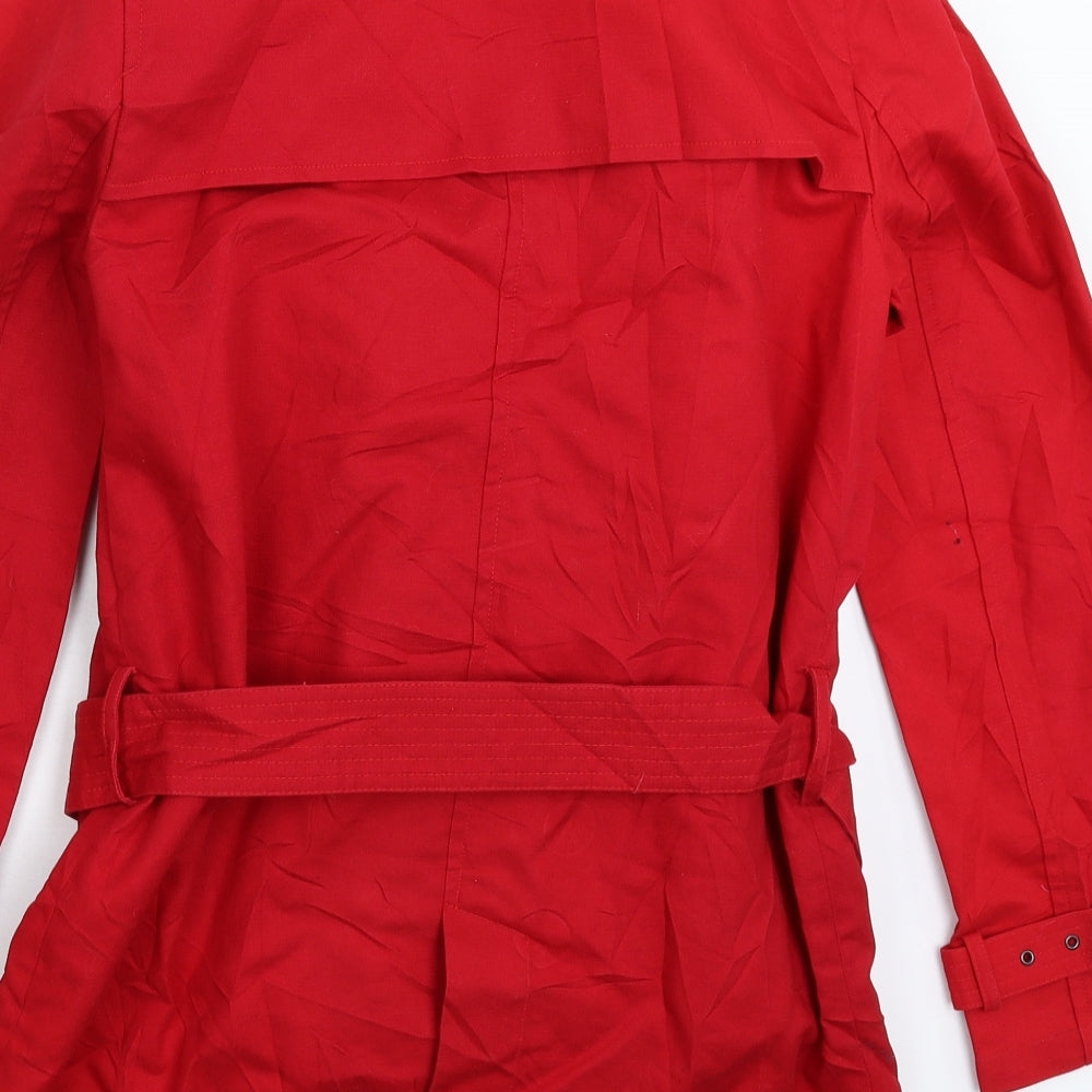 SOFT GREY Womens Red   Jacket Coat Size 8