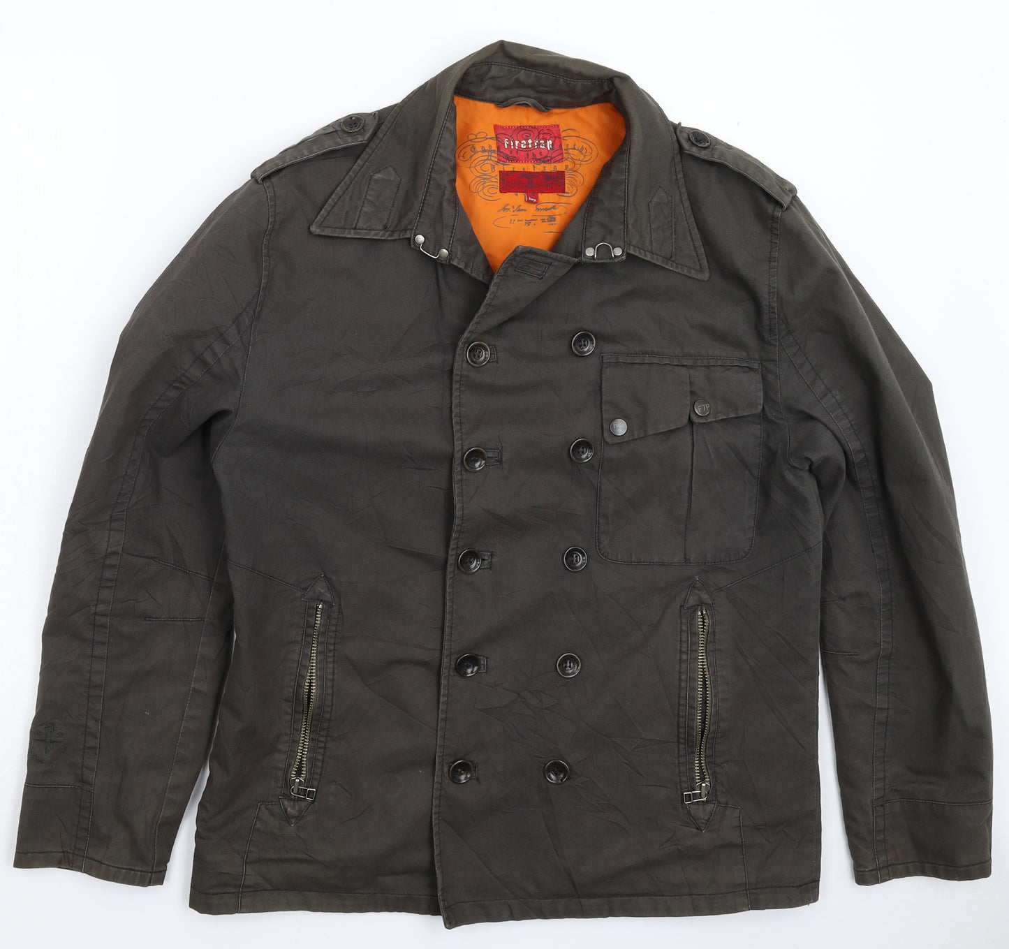 Firetrap Mens Grey   Jacket  Size L