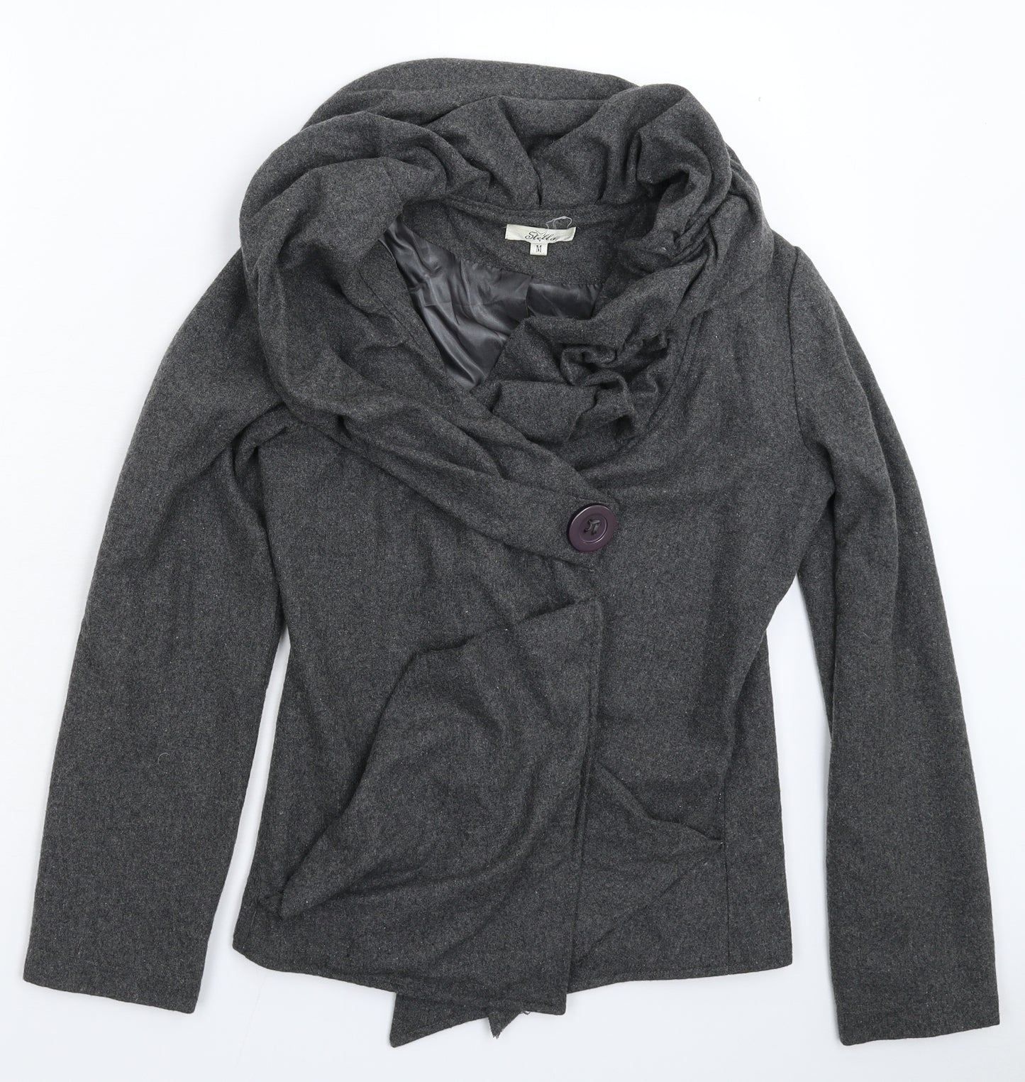 Stella Womens Grey   Jacket Blazer Size M
