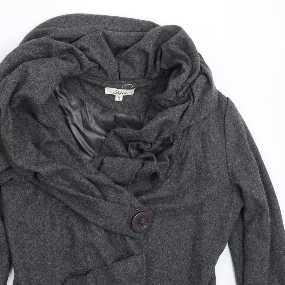 Stella Womens Grey   Jacket Blazer Size M
