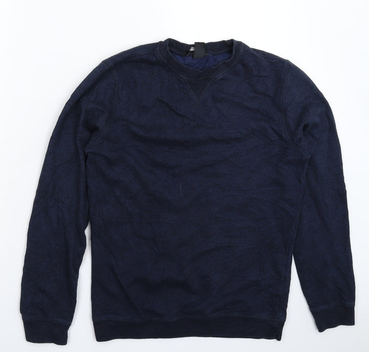 H&M Mens Blue   Pullover Sweatshirt Size XS