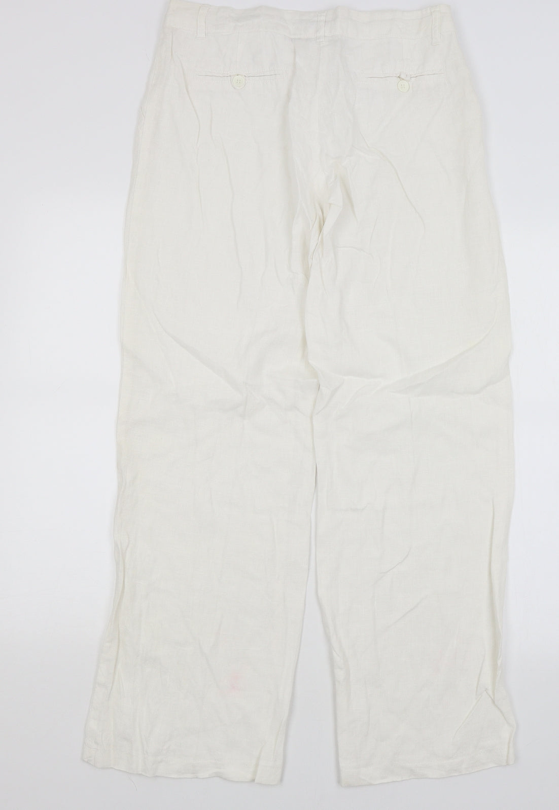 Jane Norman Womens White   Trousers  Size 10 L31.5 in