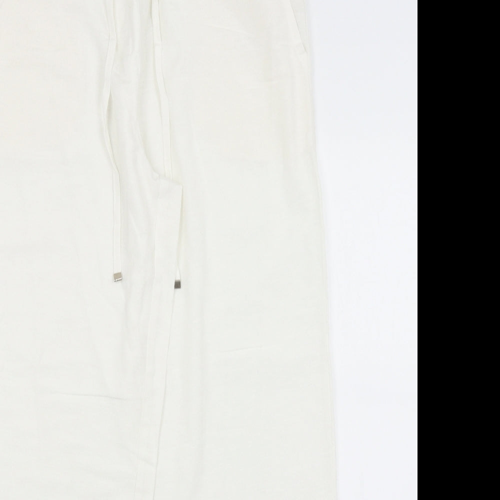Anothology Womens White   Trousers  Size 12 L27.5 in