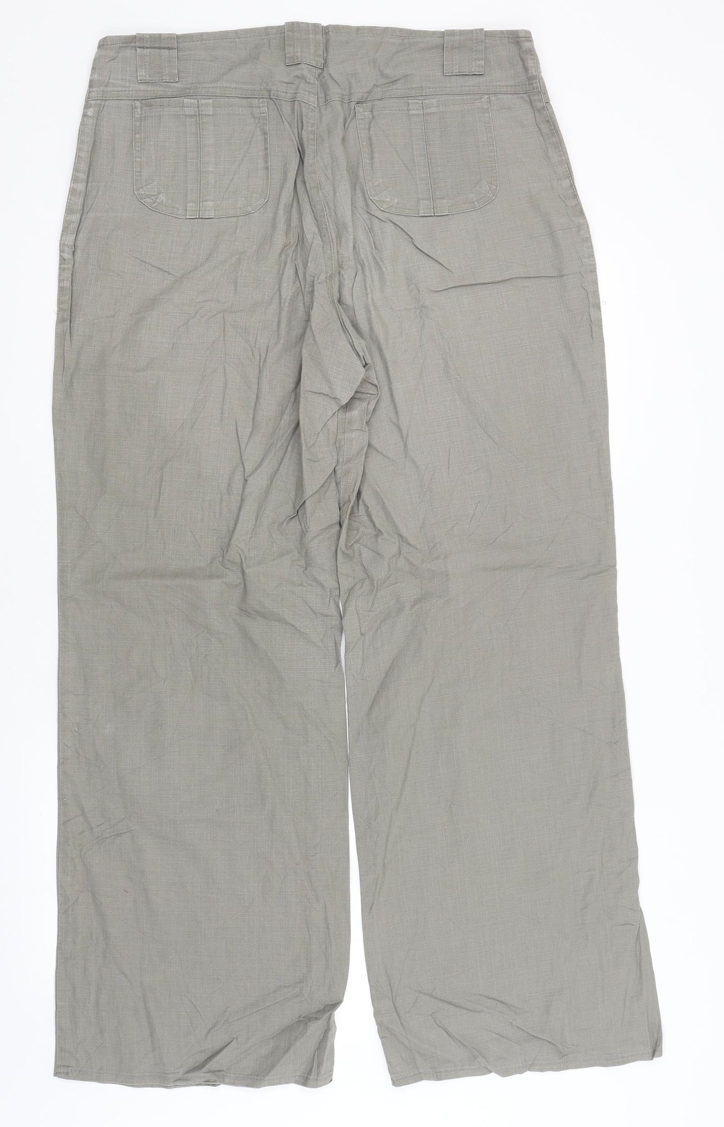 Alka Womens Grey   Trousers  Size 18 L30.5 in