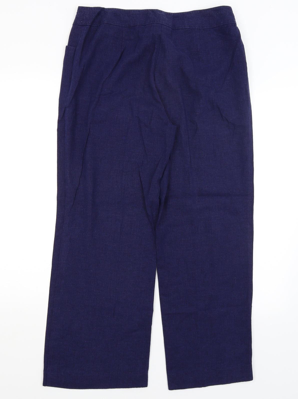 EWM Womens Blue   Trousers  Size 14 L26 in