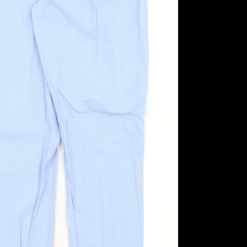 TU Womens Blue   Capri Trousers Size 14 L28 in