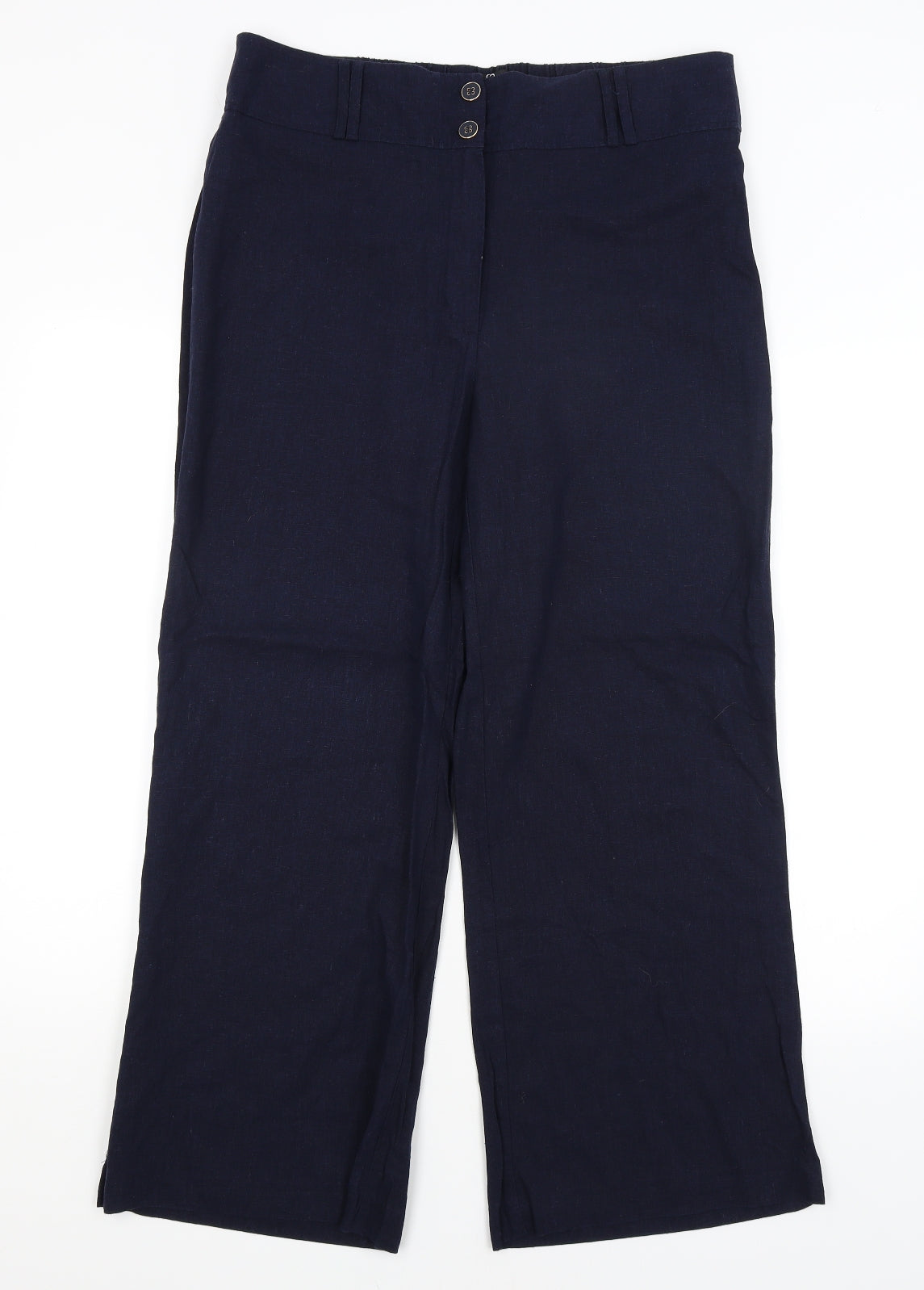 Yours Womens Blue   Trousers  Size 16 L27 in