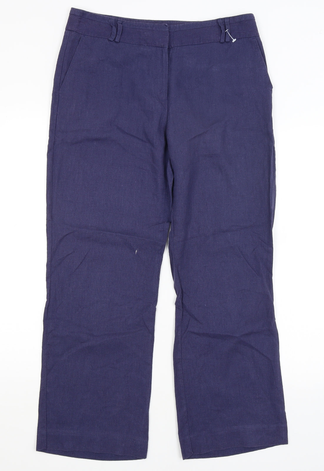 Dunnes Womens Purple   Trousers  Size 12 L28 in