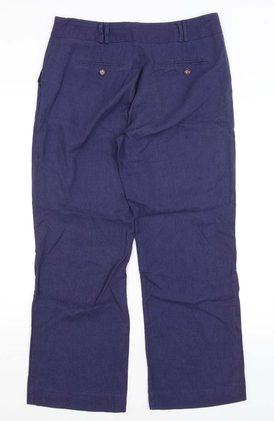 Dunnes Womens Purple   Trousers  Size 12 L28 in