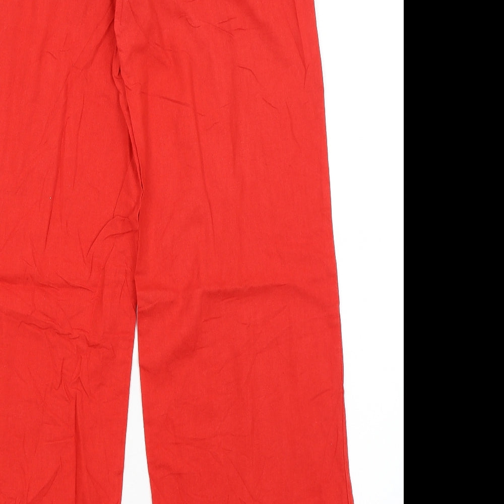 b.p.c Womens Red   Trousers  Size 12 L30.5 in