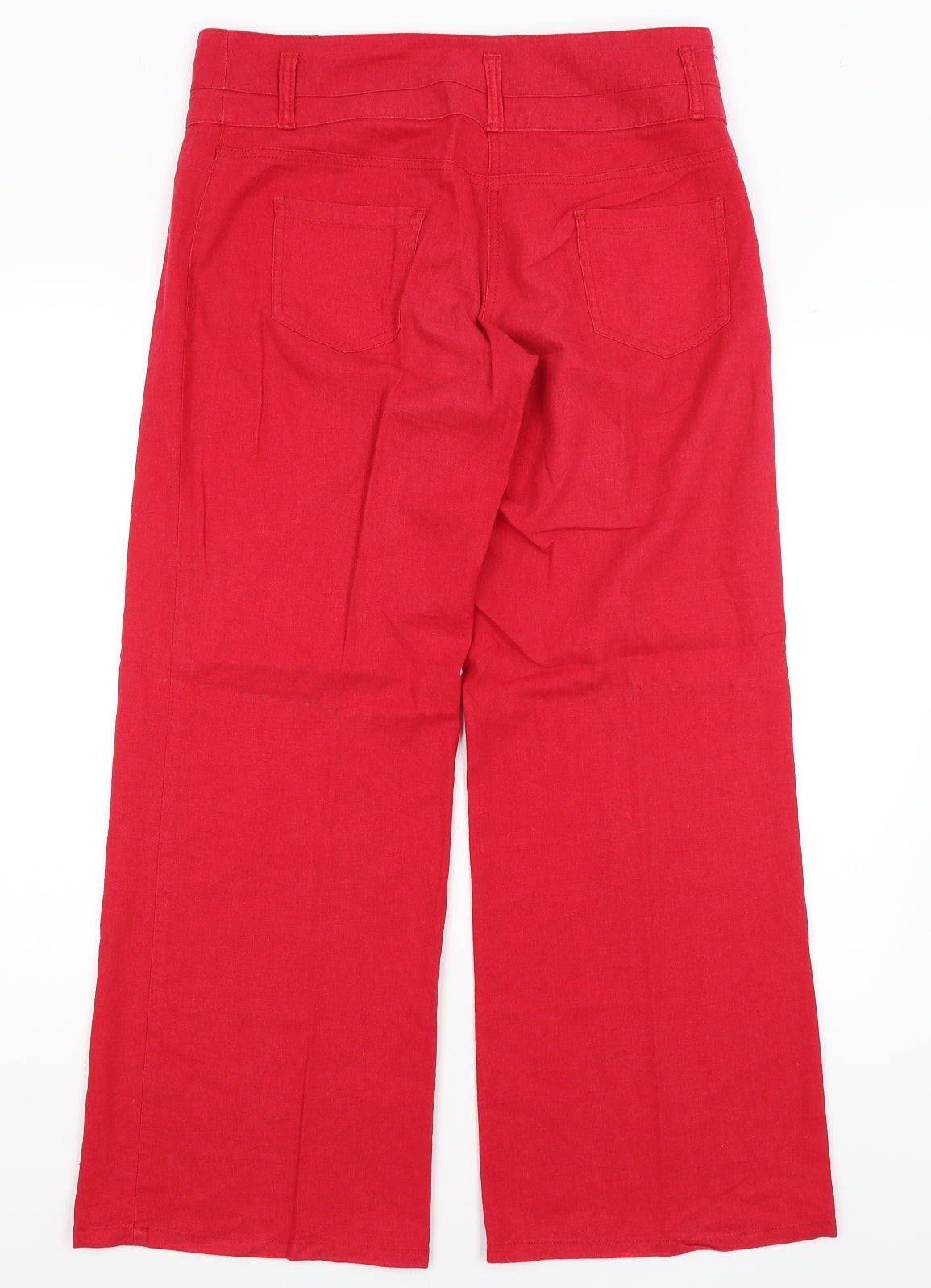NEXT Womens Red   Trousers  Size 12 L29.5 in