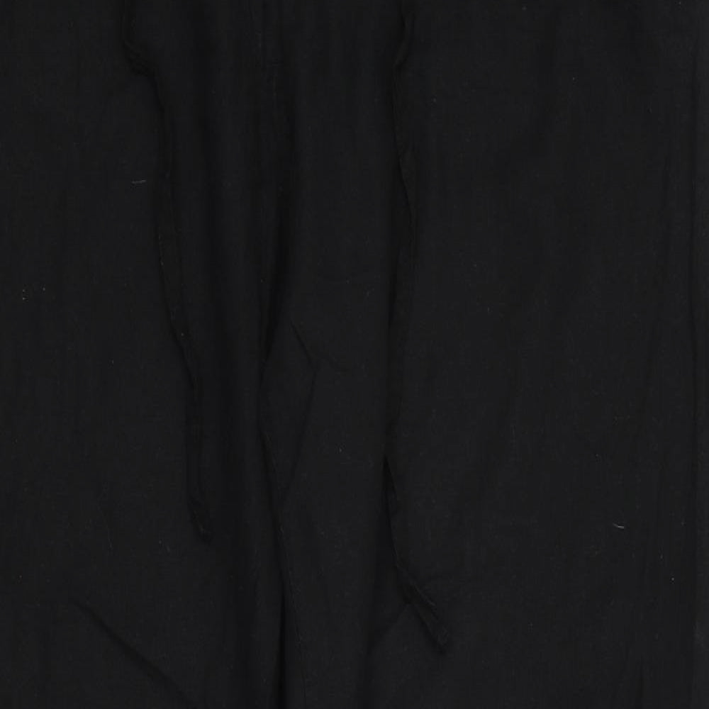 Preworn Womens Black   Trousers  Size 20 L30.5 in