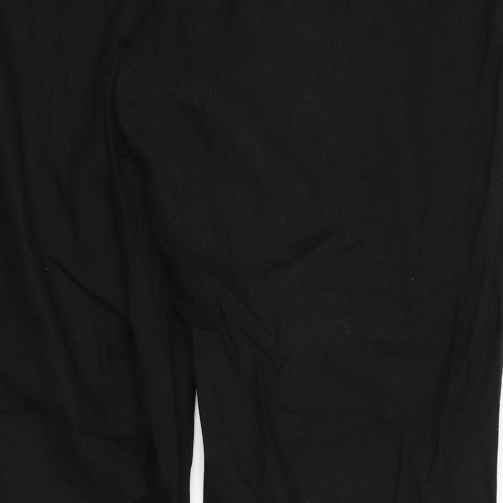 Preworn Womens Black   Trousers  Size 20 L30.5 in