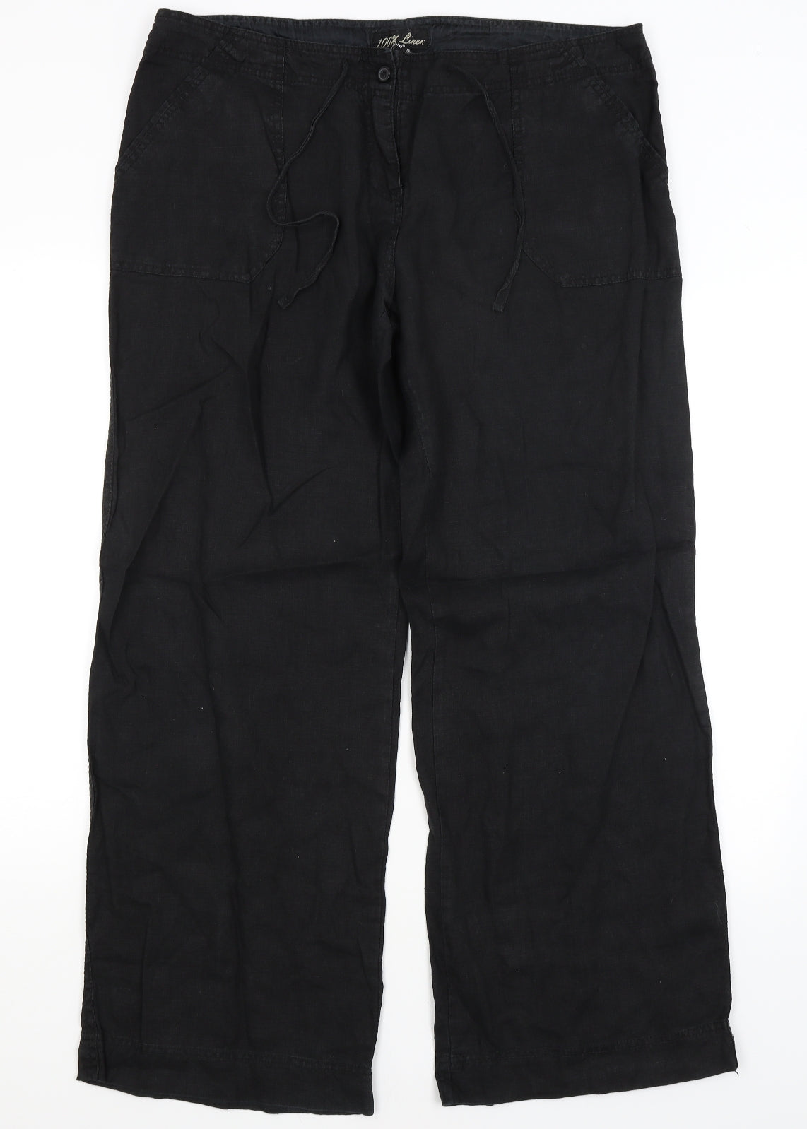 Atmosphere Womens Black   Trousers  Size 16 L29.5 in