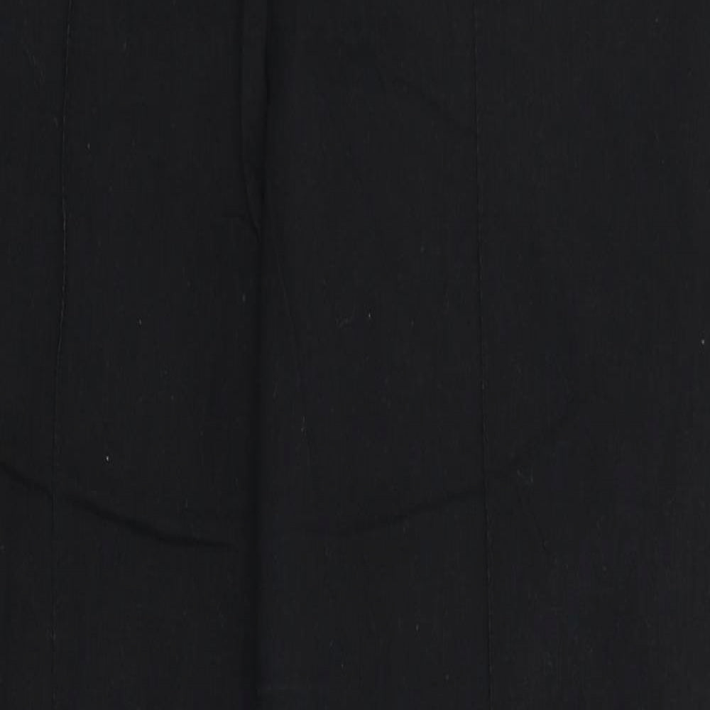 ASOS Womens Black   Trousers  Size 12 L30 in