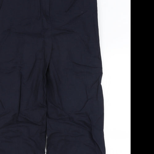 Per Una Womens Blue   Trousers  Size 10 L25 in