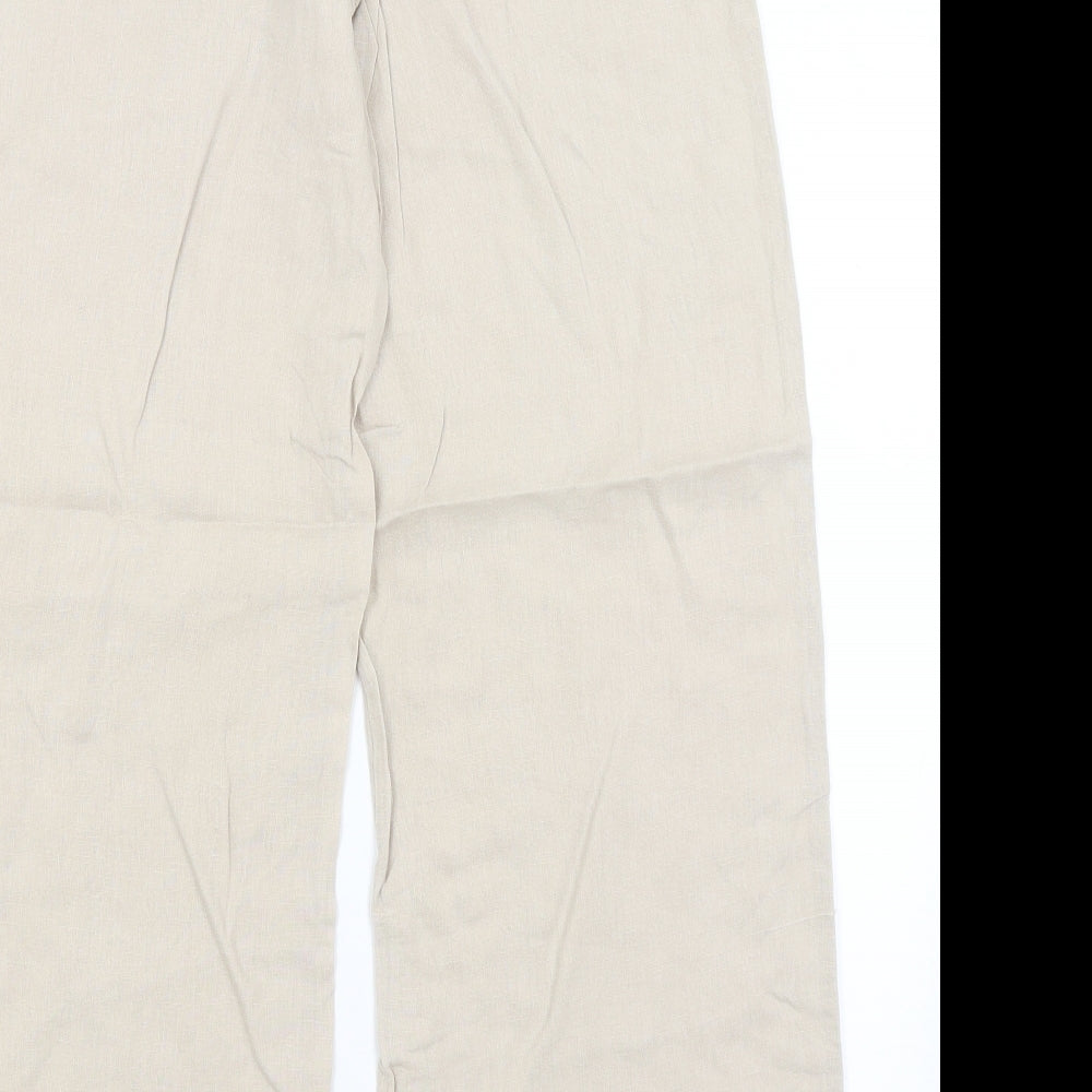Atmosphere Womens Beige   Trousers  Size 10 L29 in