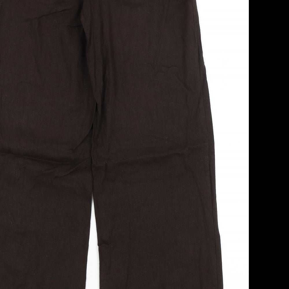 NEXT Womens Brown   Trousers  Size 8 L28 in