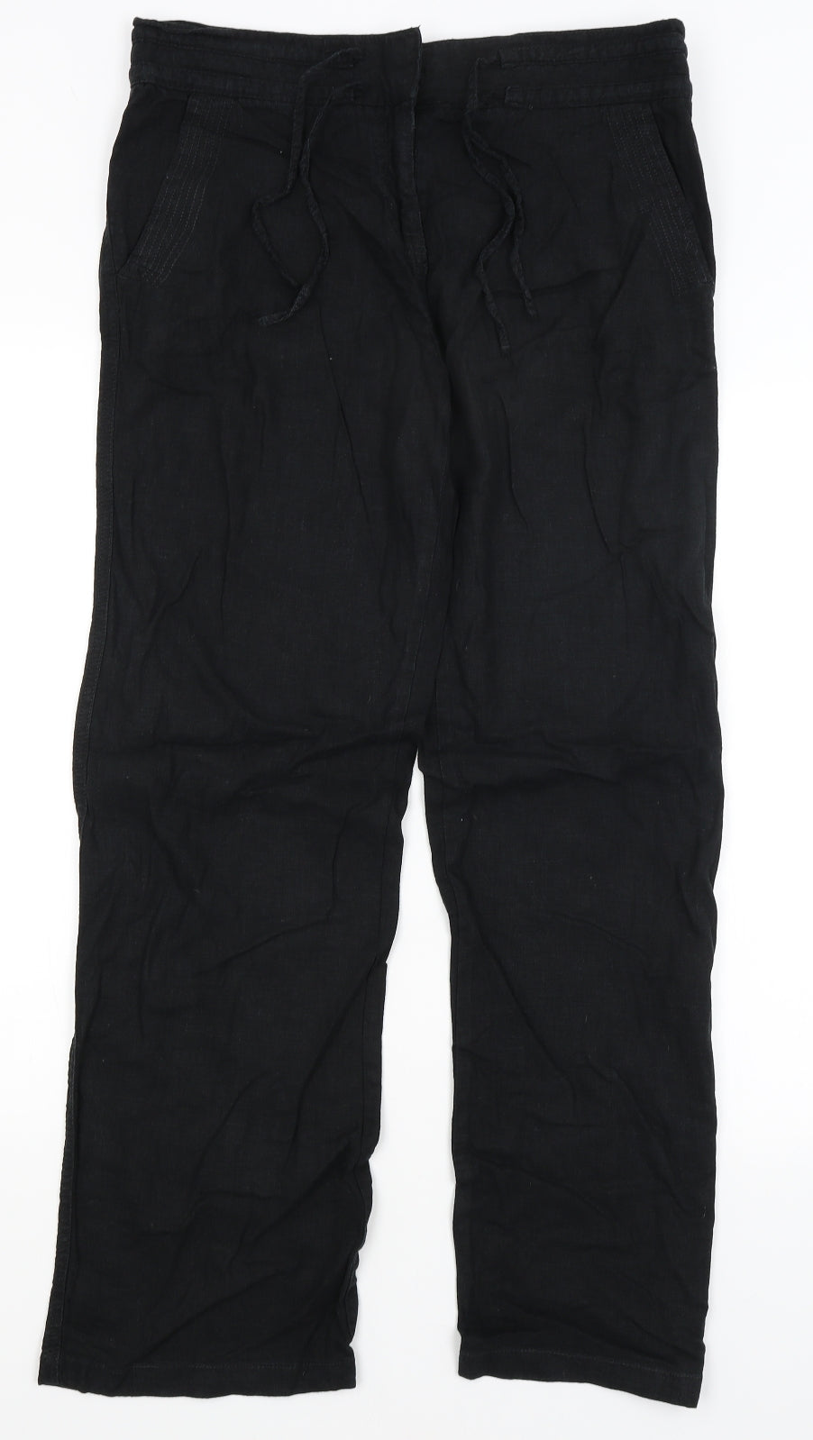 NEXT Womens Black   Trousers  Size 12 L29 in