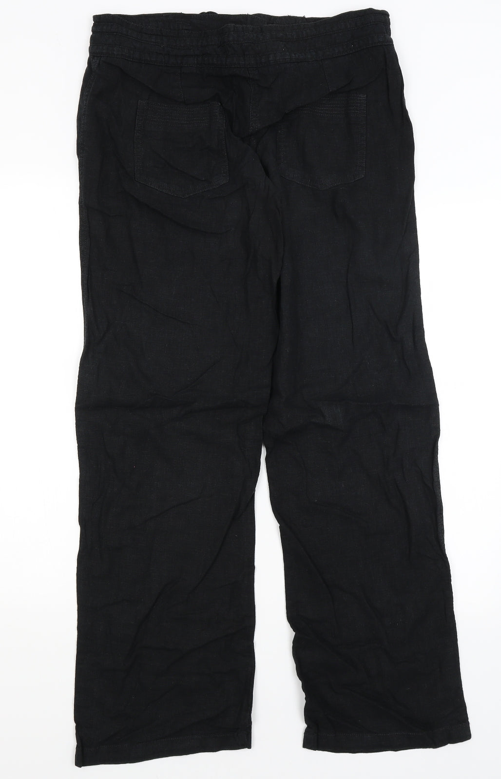 NEXT Womens Black   Trousers  Size 12 L29 in