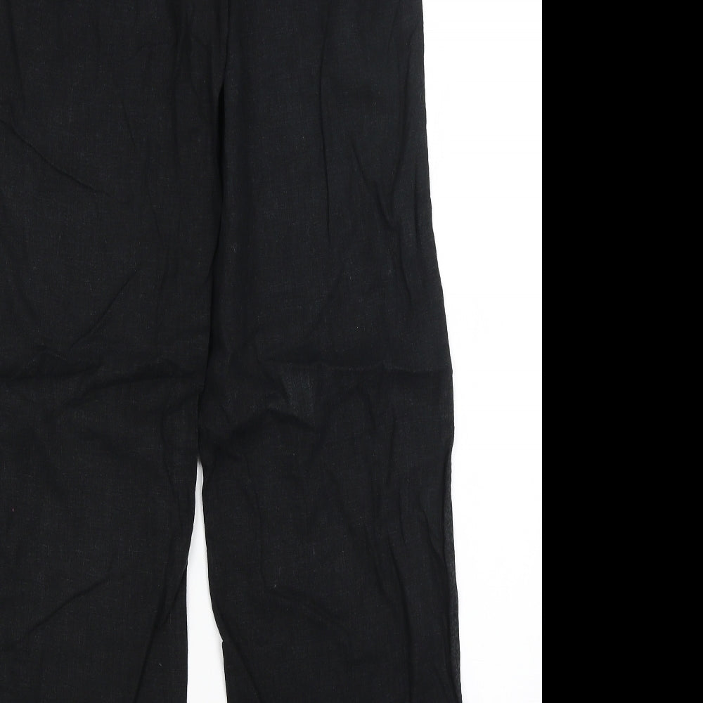 NEXT Womens Black   Trousers  Size 12 L29 in