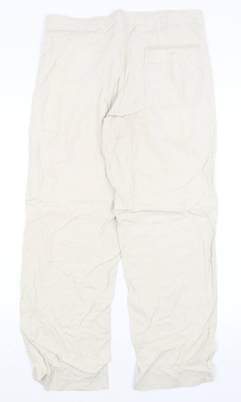 M&S Mens Beige   Trousers  Size 34 in L29 in