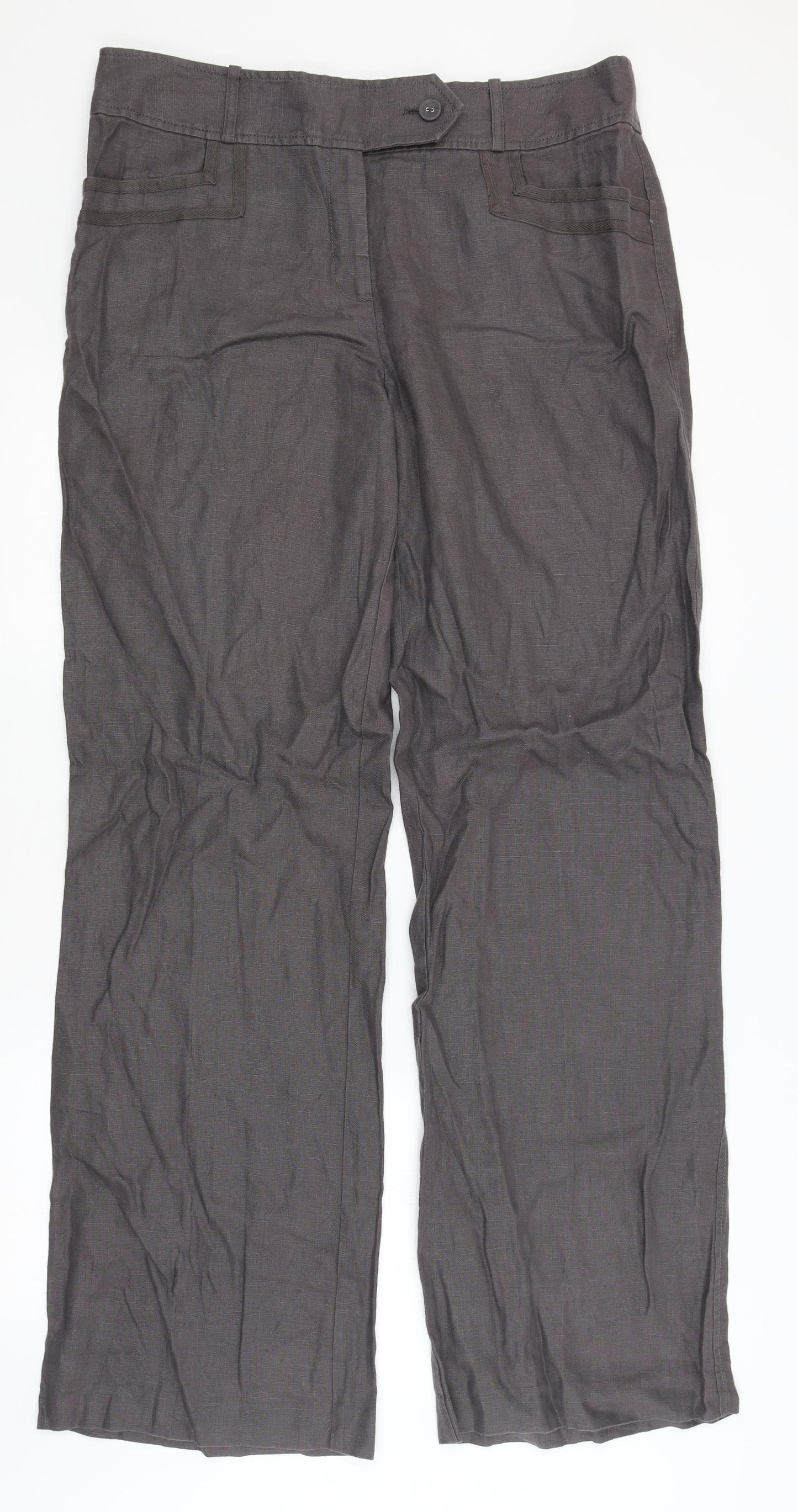 NEXT Womens Purple   Trousers  Size 16 L35 in