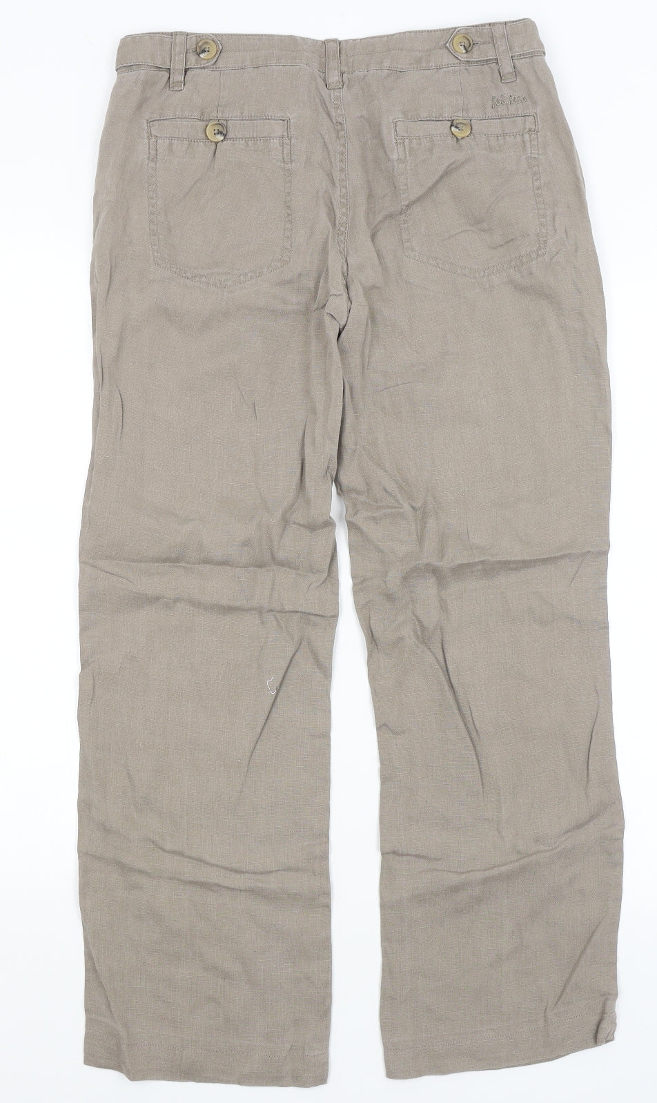 Fat Face Womens Brown   Trousers  Size 10 L27.5 in