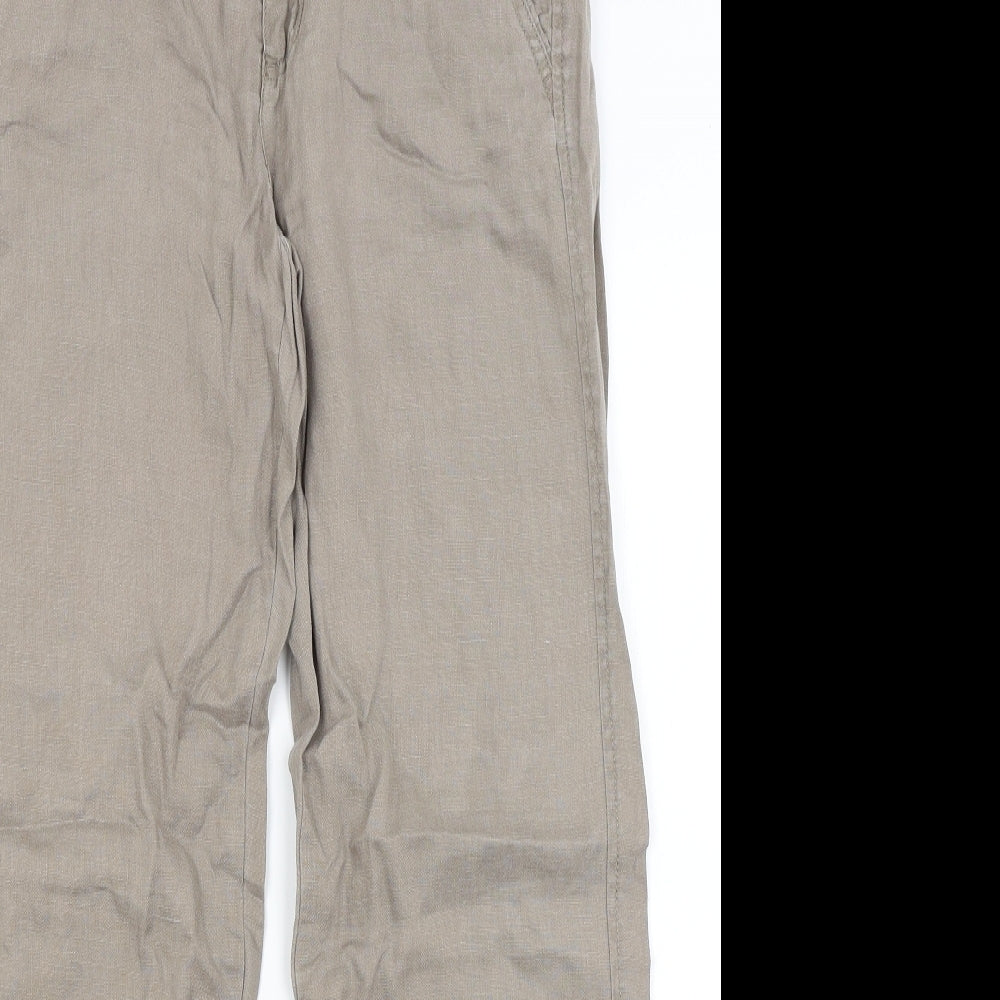 Fat Face Womens Brown   Trousers  Size 10 L27.5 in