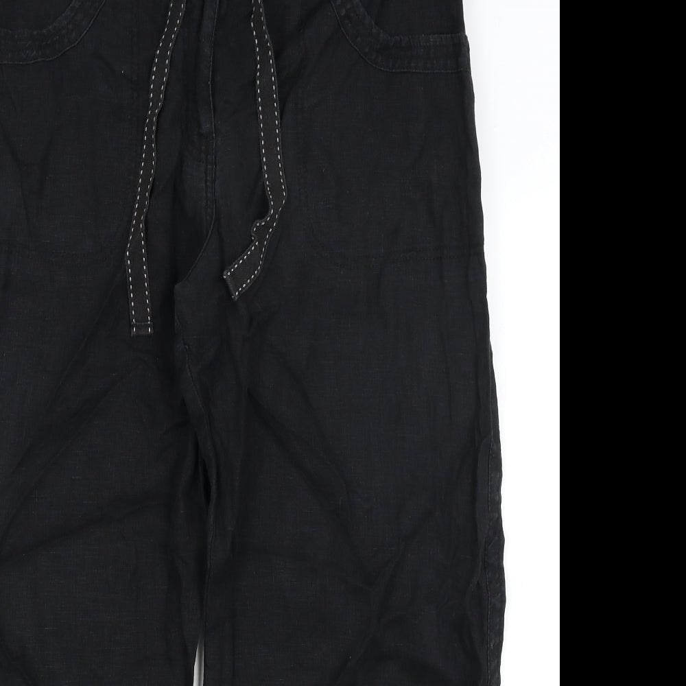 George Womens Black   Trousers  Size 16 L26.5 in