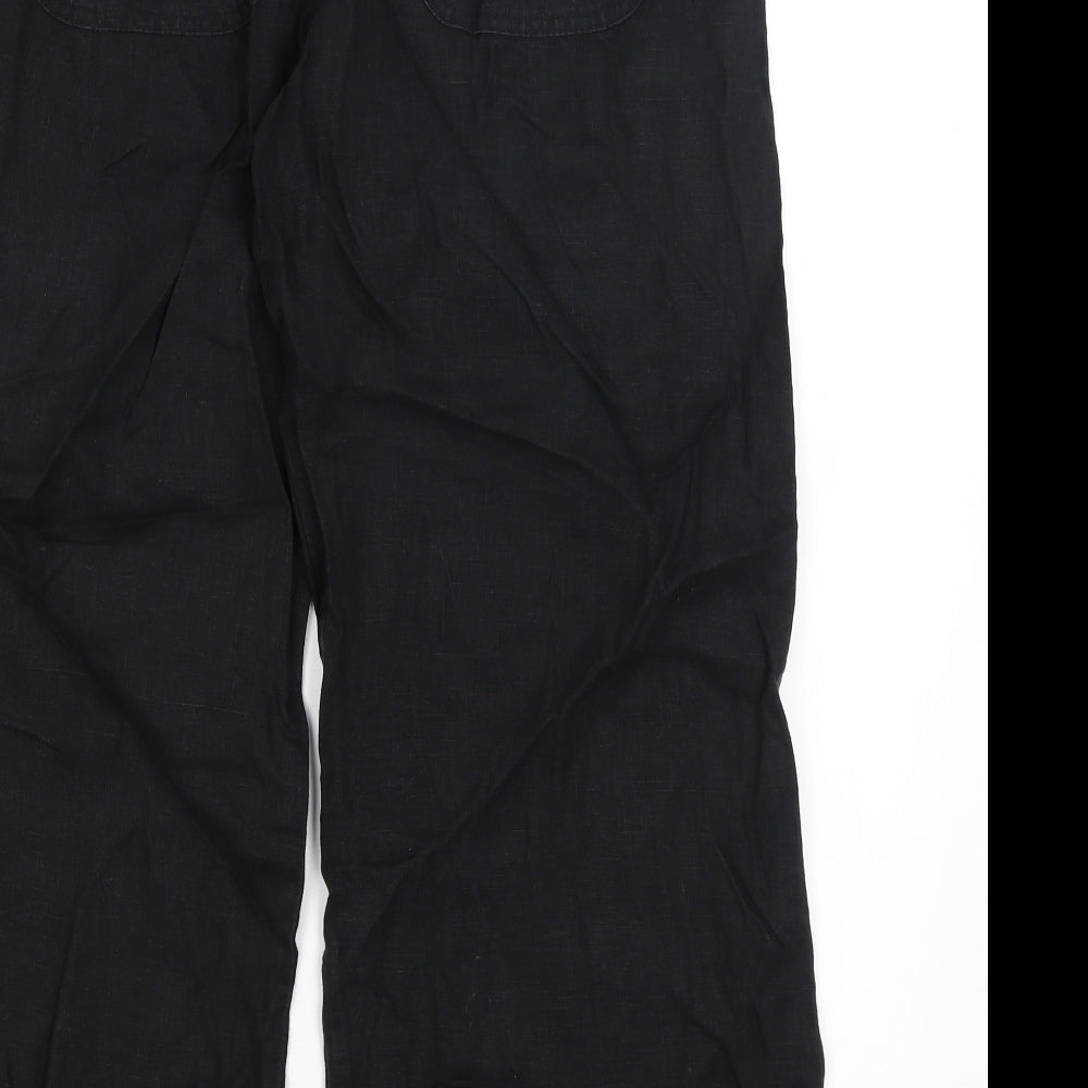 George Womens Black   Trousers  Size 16 L26.5 in